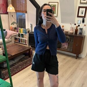 Vintage Esprit navy cardigan